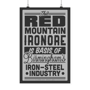 "Red Mountain Sign" Print