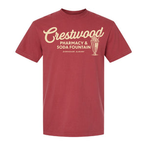 "Crestwood Pharmacy & Soda Fountain" - Comfort Colors