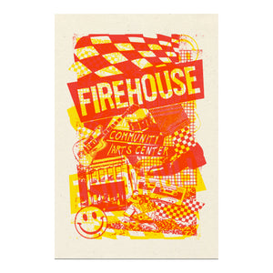 "Firehouse Community Arts Center" - Limited Edition Poster