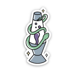 Super Crisp Lava Lamp Sticker