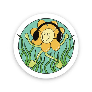 Super Crisp Flower Sticker