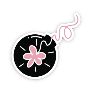 Super Crisp Flower Bomb Sticker