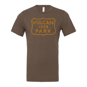 "Vulcan Park" Heather Brown Unisex T-Shirt