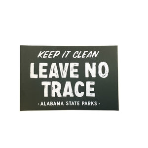 "Leave No Trace" Sticker