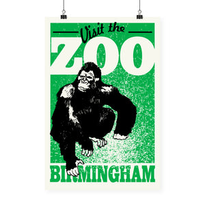 "Visit The Zoo" Print