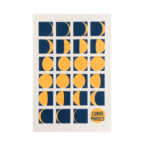 Lunar Phases Print