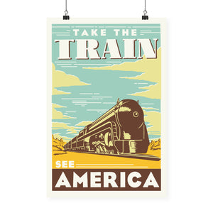 "Take the Train" Print