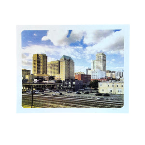 Downtown Skyline Photo Series Print