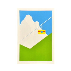Ski Lift Print