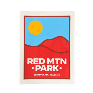 "Red Mountain State Park" Print