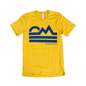 "Oak Mountain State Park" Retro Heather Mustard Unisex T-Shirt