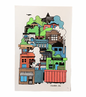 "Avondale" Neighborhood Series Print